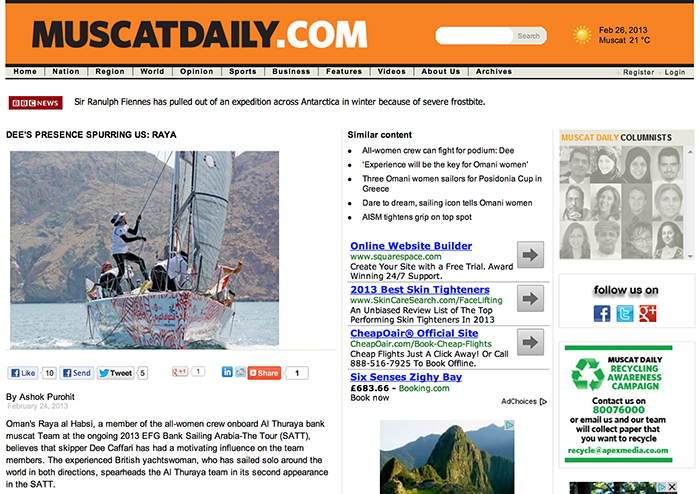 Dee's Presence Spurring Us article