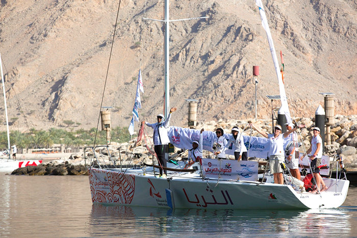 Omani girls in Zighy Bay