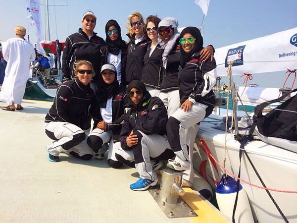 Omani Women's Sailing Team ~ SATT 2014