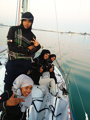 Omani Women's Sailing Team