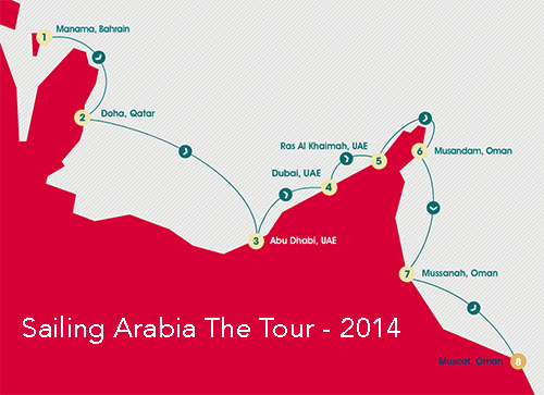 SATT 2014 route